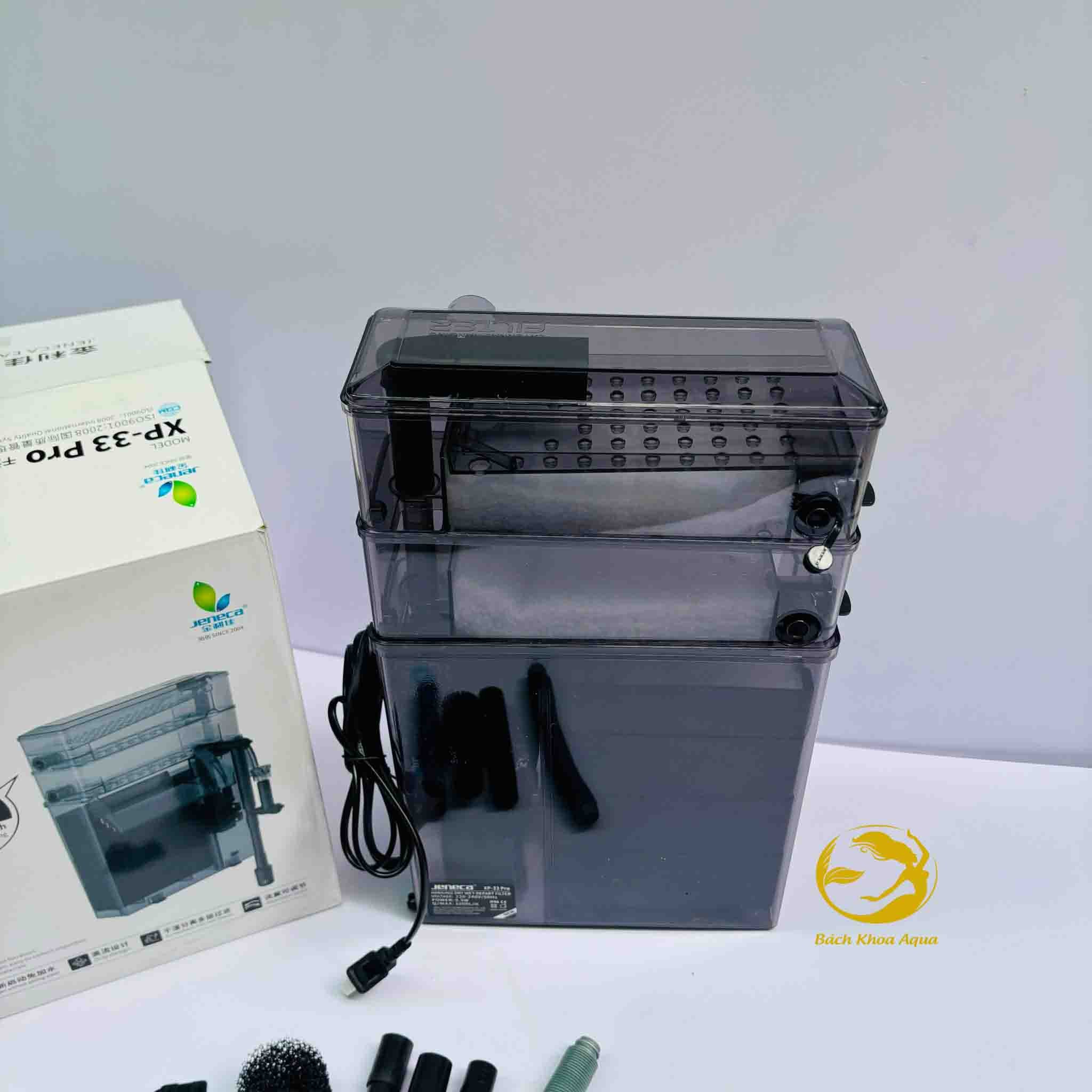 Lọc thác Jeneca XP-33 Pro  kết hợp lọc váng và lọc dàn mưa hiệu quả